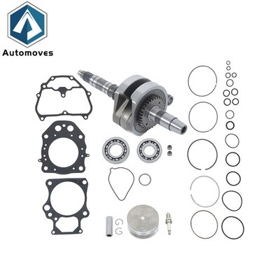 For HONDA TRX 420 RANCHER ENGINE REBUILD KIT CRANKSHAFT, PISTON, GASKETS 12-13