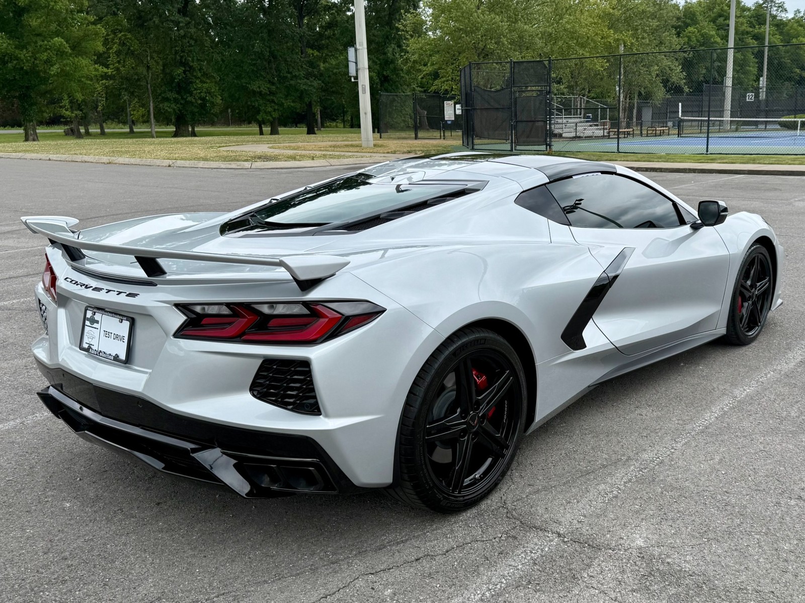 2026 Blade Silver Metallic Chevrolet Corvette   | C8 Corvette Photo 3