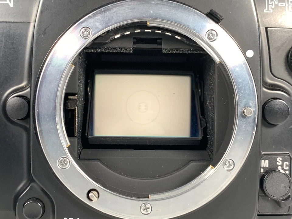 [Exc+4] Cámara fotográfica Nikon F-801S 35 mm SLR AF cuerpo negro de JAPÓN Foto 2 de 4