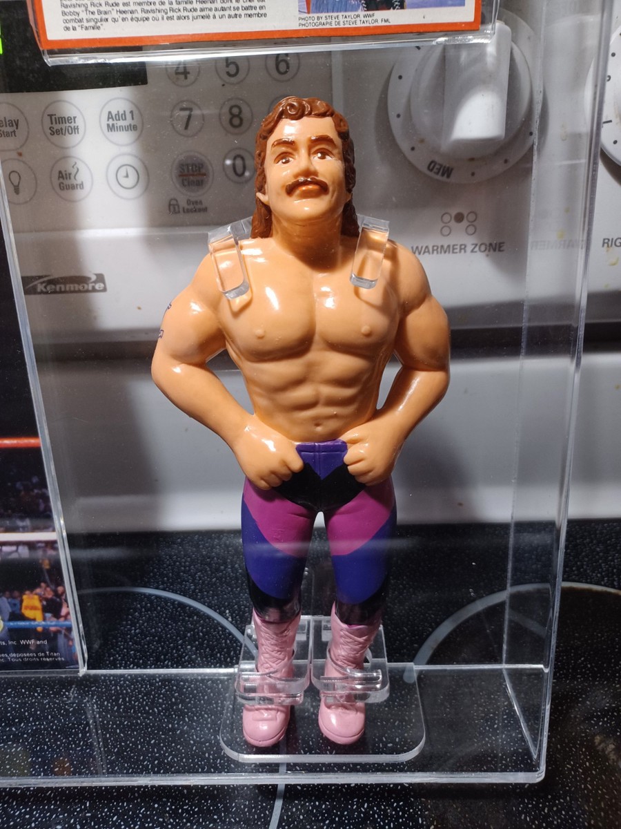 CAS 80+ WWF LJN GRAND TOYS RAVISHING RICK RUDE BLACK CARD
