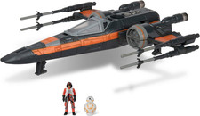 Star Wars Micro Galaxy Squadron Poe Dameron'S T-70 X-Wing - 5-Inch Starfighter C