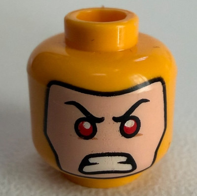 Lego Speed Force Freeze Pursuit 76098 Reverse Flash Minifigure Head Only Sh0471