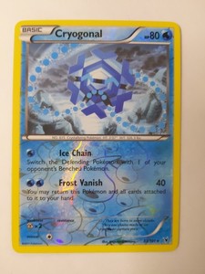 Cryogonal 33/101 Reverse Holo Rare NM | Noble Victories (2011)