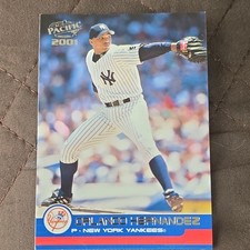 Pacific 2001 Orlando Hernandez #286 New York Yankees MLB Baseball Card