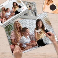 Personalized Wooden Photo Puzzle   300 pcs   Custom Gift   Free Shipping