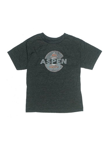 Spectra Apparel Boys Gray Active T-Shirt X-Small Tall Youth Tall