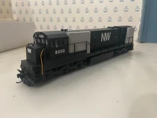 NIB HO Atlas Master 7408 Norfolk & Western U30C #8000