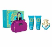 Versace Ladies Dylan Turquoise Gift Set Fragrances