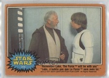 1977 O-Pee-Chee Star Wars Remember Luke the Force will be with You #214 1e8j
