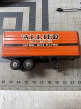 Linemar Allied Van Lines Trailer Line Mar 1950s Tin Litho Vintage Toy Made Japan