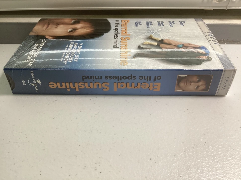 Eternal Sunshine of the Spotless Mind VHS 2004 Sealed Watermarked R Jim Carrey - Image 4 of 4