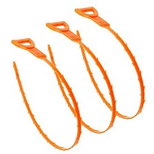 3 Pcs Drain Hair Tool Flexible Cleaning for Sink Kitchen Bathtub