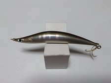 Handmade minnow jig, Kazushige Otani, 9 cm, pale chub