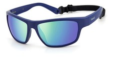 POLAROID PLD 7037/S PJP BLUE 60/16/140 Unisex Sunglasses