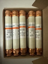 10 Mersen Ferraz Shawmut TRS30R Tri-Onic Time Delay Fuses 30a 600v Class RK5