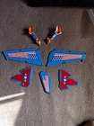 Vintage Original TMNT Bubble Bomber Wings Lot w/Buzz Bomb TMNT