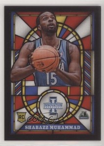 2013-14 Panini Innovation Rookie Stained Glass Shabazz Muhammad #23 RC