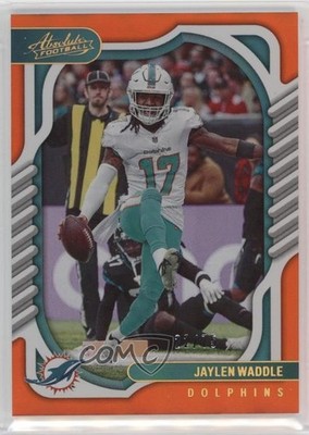 2022 Panini Absolute Spectrum Orange 22/75 Jaylen Waddle #51 13hf