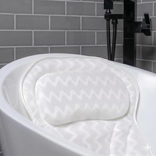 Bath Pillow Bathtub Pillow Back Neck Support Pillow, Spa Cushion for Tub, Relaxi