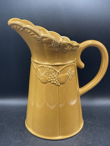 Wasserkrug Kitchen Creations Herzlich Junge geprägte Früchte Vintage - Bild 1 von 10
