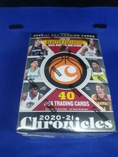 2020-21 NBA Panini Chronicles Blaster Box 40 Trading Cards Look For Exclusive 