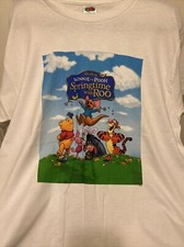 Disney WINNIE The POOH Springtime With Roo Promo T-Shirt Adult Size L NEW Rare
