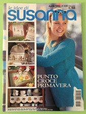 LE IDEE DI SUSANNA N°156 - Aprile 2002 - Punto croce primavera - Rivista [r01]