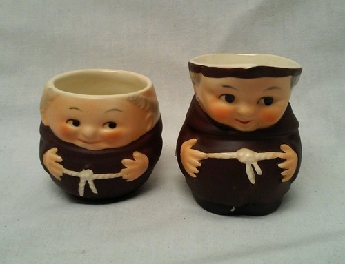 Vintage GOEBEL "Friar Tuck" Mini Creamer S141 2/0 Full BEE- & KL94 W.Germany - Bild 1 von 6