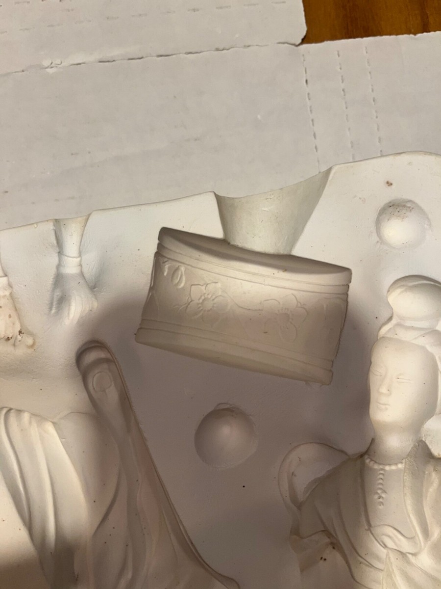 Asian Oriental Woman Figure Vintage 1963 Duncan No 63B Ceramic