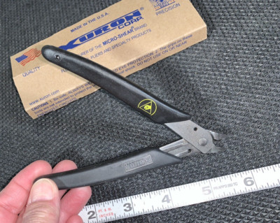 ESD-Safe LX Micro Shear Flush Cutters  4-7/8''  XURON LX-AS-56800