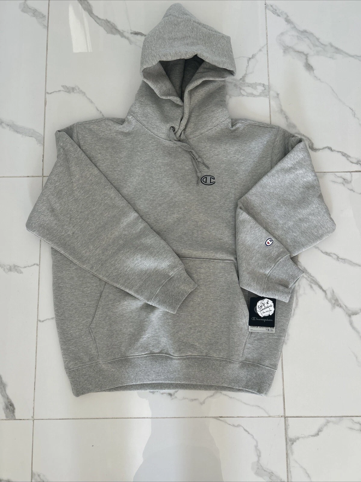 Champion Original Super Fleece Cone Hoodie Oxford Grey S2202