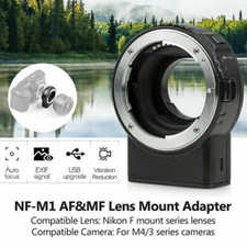 Viltrox NF-M1 Auto Focus Lens Adapter for Nikon F Lens to Micro 4/3 MFT Camera