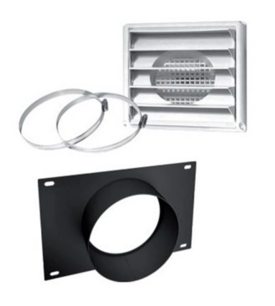 Drolet/SBI 5u0026#034; FRESH AIR INTAKE KIT FOR WOOD STOVE ON PEDESTAL-AC01336  | eBay