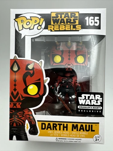Funko Pop! Star Wars Rebels: Darth Maul Exclusive #165 / Soft Protector