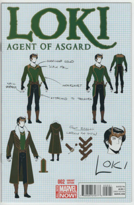 Loki Agent of Asgard #2 Design Variant