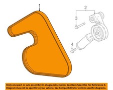 GM OEM 13-21 Encore,Sonic,Trax Cooling Belts Pulleys-Serpentine Belt 55595700