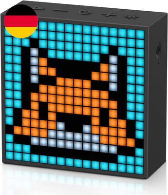 Divoom Timebox-Evo Pixel Art Tragbarer Bluetooth Lautsprecher Mit Programmierbar