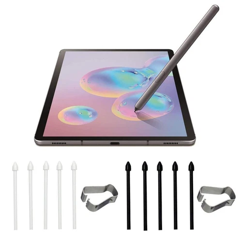 Embouts de stylet pour Samsung Galaxy Tab S6 Lite S6 S7 S7+ Note10 note20 S Pen Plumes A+ - Photo 9 sur 11