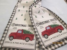 Table Runner Christmas Trees Cut & Carry 13 X 72"