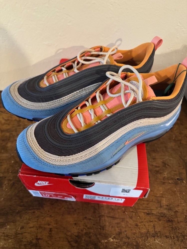Nike Air Max 97 Corduroy Blue - Size 10