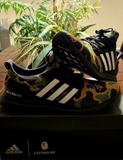 adidas A Bathing Ape x UltraBoost Green Camo for Sale