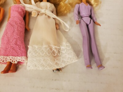 Vintage 1981~Mini Barbie Doll Clones - CPG Blonde~Lot of 4~4 Vintage 1981~Mini Barbie Doll Clones - CPG Blonde~Lot of 4~4