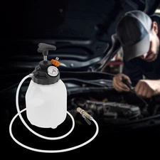 Manual Transmission Fluid Pump ATF Refill Pump Kit 3L with 12 Most Used Adapters