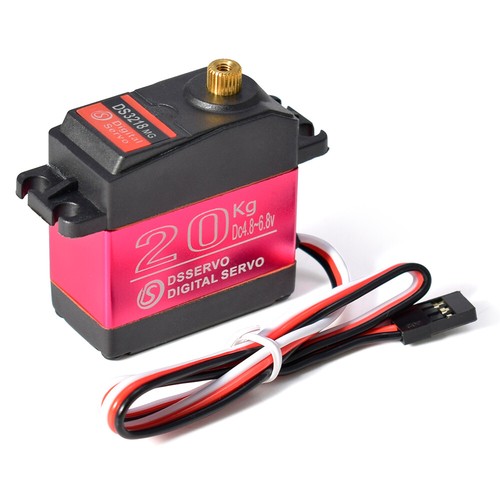 20KG Waterproof Servo 0.14sec Metal Gear Digital Servo for 1/8 1/10 1/12 RC Car - Picture 7 of 18