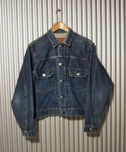 90s Levi’s 507XX 50s Type 2 denim jacket Reprint 38 Tracker jacket Big E lvc