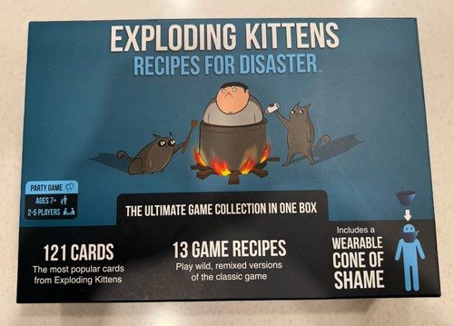 Exploding Kittens Game Recipes for Disaster Ultimate Collection (Complete)