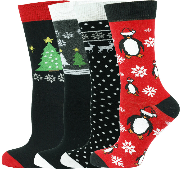 Mysocks Festive Christmas Ankle Socks Design 002-image