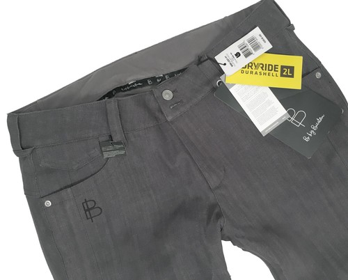 NEW! $310 B By Burton Womens Lizzy Snowboard Pants! Large *Grayish Denim Look* - Picture 2 of 4