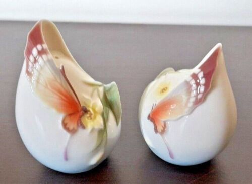 FRANZ SALT/PEPPER SET.."PAPILLON BUTTERFLY..FZ00657..c2004 - Picture 2 of 8