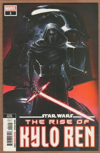 Star Wars Rise of Kylo Ren #1 Comic Marvel VARIANT 2nd Print Second Crain Art